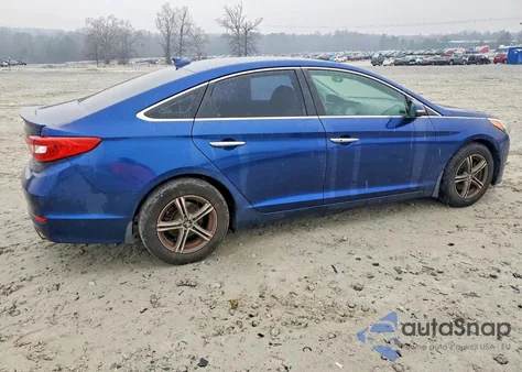 2015 Hyundai Sonata Eco from USA, damaged, VIN 5NPE24AAXFH125212